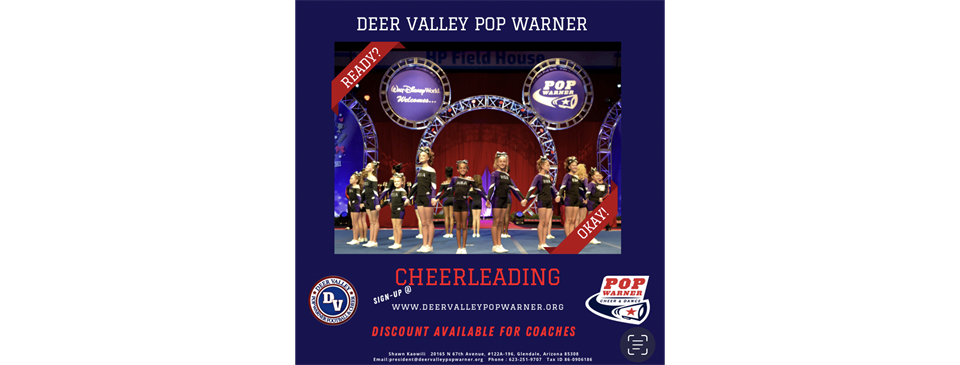 Cheer is still open!!  Football is closed 